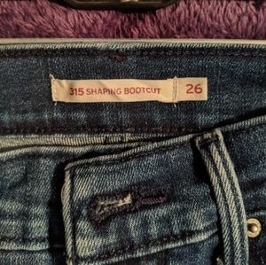 Levi's 315 shaping bootcut jeans